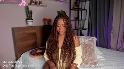 Snapshot of sexicanela99 chatting on 10.01.25 ... Camila ... online show from 10.01.25