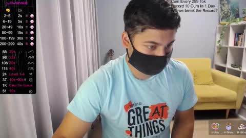 Snapshot of sexxxdickbig chatting on 10.24.25 Tommy online show from 10.24.25