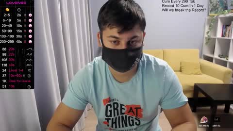 Snapshot of sexxxdickbig chatting on 10.26.25 Tommy online show from 10.26.25