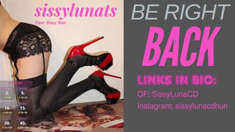 SissyLunaTS online show from 01.07.25