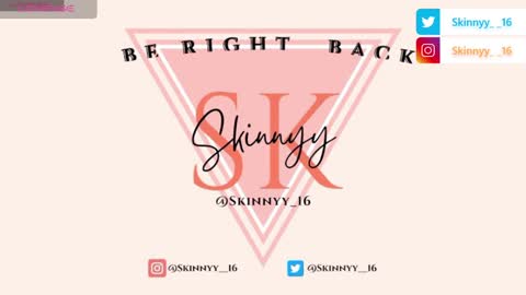Snapshot of skinnyy_16 chatting on 01.22.25 Skinny online show from 01.22.25