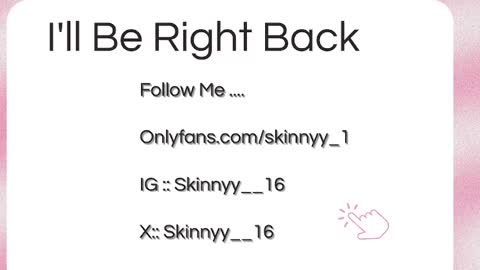 Skinnyy   online show from 03.28.26