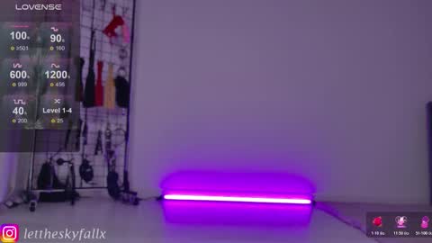 Snapshot of sky011fall chatting on 11.15.25 Eliza online show from 11.15.25