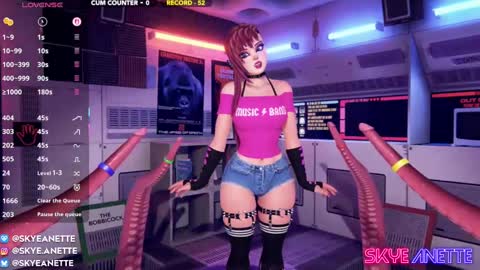 SkyeAnette online show from 03.09.25