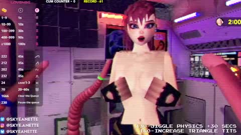 Snapshot of skyeanette chatting on 10.12.25 SkyeAnette online show from 10.12.25