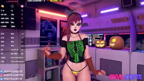 Snapshot of skyeanette chatting on 10.18.25 SkyeAnette online show from 10.18.25