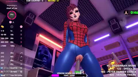 Snapshot of skyeanette chatting on 11.02.25 SkyeAnette online show from 11.02.25