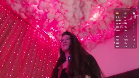 Snapshot of smolsonja chatting on 10.30.25 Sonja online show from 10.30.25