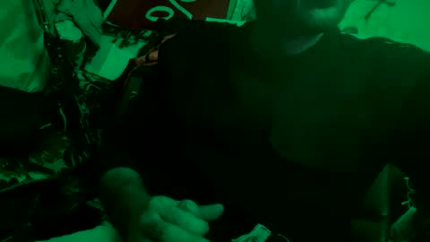 Snapshot of son_e_blacc chatting on 10.15.25 Soni online show from 10.15.25