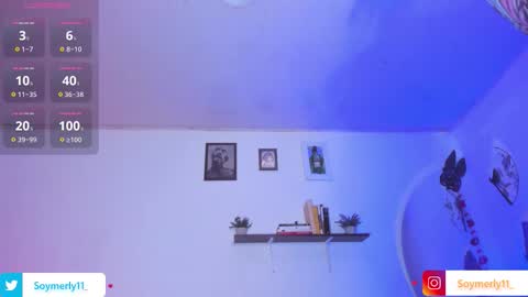 Snapshot of soymerly11_ chatting on 10.28.25 Independent Model Merly online show from 10.28.25