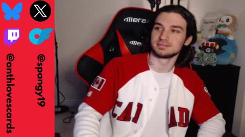 Snapshot of spangy19 chatting on 02.21.25 Anthony online show from 02.21.25