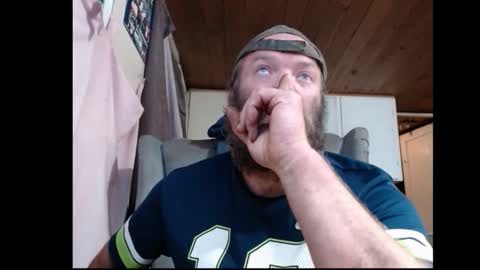 Snapshot of squegly chatting on 10.10.25 Bryan online show from 10.10.25