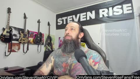 StevenRiseNYC online show from 01.03.25