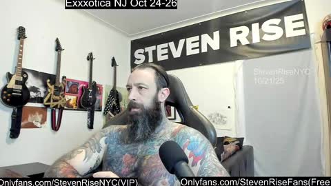 StevenRiseNYC online show from 10.21.25