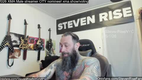 Snapshot of stevenrisenyc chatting on 05.02.26 StevenRiseNYC online show from 05.02.26