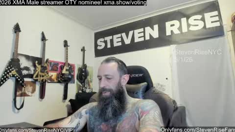 Snapshot of stevenrisenyc chatting on 05.03.26 StevenRiseNYC online show from 05.03.26