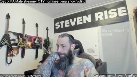 Snapshot of stevenrisenyc chatting on 05.05.26 StevenRiseNYC online show from 05.05.26