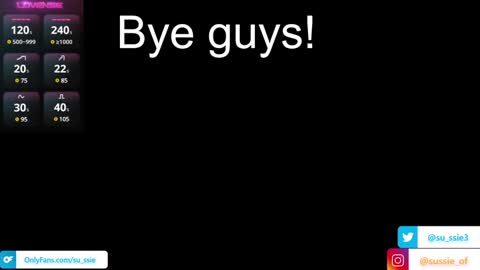 su_ssie online show from 01.04.25