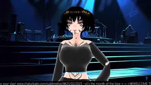 Snapshot of sublimelive chatting on 02.25.25 godess Onix online show from 02.25.25