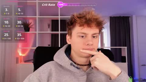 Snapshot of sunburn_boy chatting on 10.23.25 Emilio online show from 10.23.25