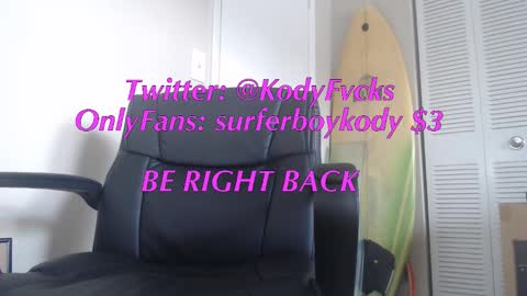 Snapshot of surferboykody chatting on 03.26.26 surferboykody online show from 03.26.26
