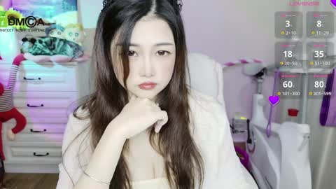 Snapshot of sweet_jam_ chatting on 12.13.24 My name is LAN LAN and the cats name is keiko online show from 12.13.24