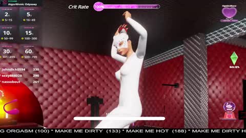  MISTRESS LISA  FIRST 3DXCHAT CAMGIRL   3dxchat anime gaming mistress domina online show from 01.09.25