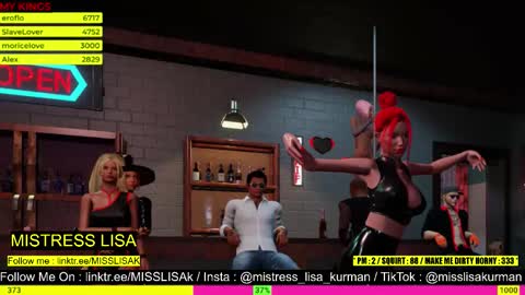  MISTRESS LISA  FIRST 3DXCHAT CAMGIRL   3dxchat anime gaming mistress domina online show from 10.25.25