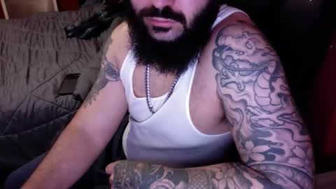 Snapshot of tattooedandbearded22 chatting on 10.21.25 tattooedandbearded22 online show from 10.21.25