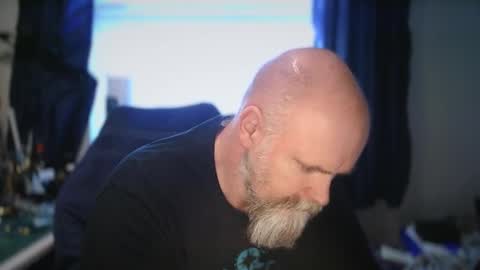 Snapshot of tattooeddilf01 chatting on 10.04.25 Tattooeddilf 01 online show from 10.04.25