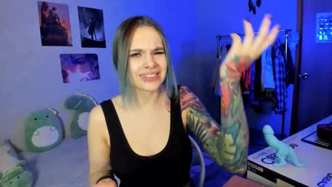 Snapshot of tea_rexx chatting on 02.24.25 Kristina online show from 02.24.25
