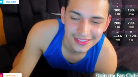  Follow me on Twitter boys ryder and instagram teddyscoot 12  online show from 02.08.25