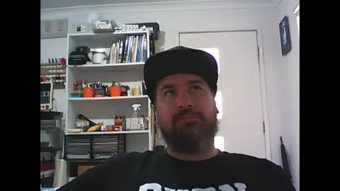 Snapshot of theozbeardguy chatting on 01.03.25 aussiebeard online show from 01.03.25
