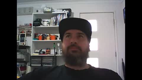 Snapshot of theozbeardguy chatting on 01.13.25 aussiebeard online show from 01.13.25