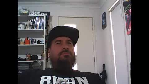 Snapshot of theozbeardguy chatting on 03.10.25 aussiebeard online show from 03.10.25