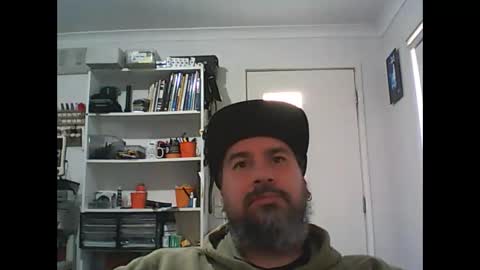 Snapshot of theozbeardguy chatting on 09.12.25 aussiebeard online show from 09.12.25