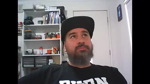 Snapshot of theozbeardguy chatting on 10.07.25 aussiebeard online show from 10.07.25