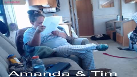 Snapshot of timamanda chatting on 06.01.26 Tim Amanda online show from 06.01.26