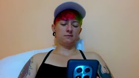 Snapshot of tomboyblue chatting on 07.27.26 Blue online show from 07.27.26