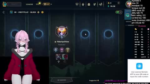 Valeriya Valentine online show from 11.30.25