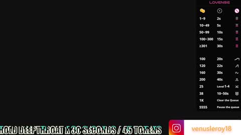 Venus online show from 12.29.24