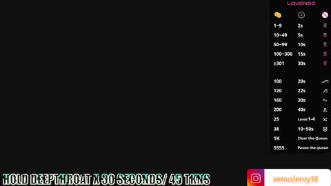 Venus online show from 02.15.25