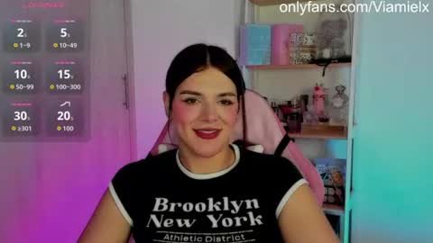 Snapshot of viamiel chatting on 07.24.26 Viamel online show from 07.24.26