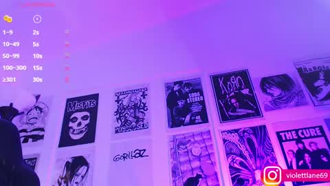 Snapshot of violettlane chatting on 12.10.24 Violeta online show from 12.10.24