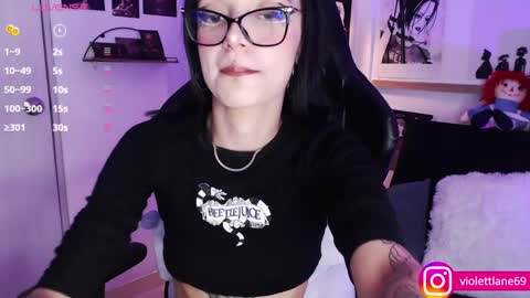 Snapshot of violettlane chatting on 01.22.25 Violeta online show from 01.22.25