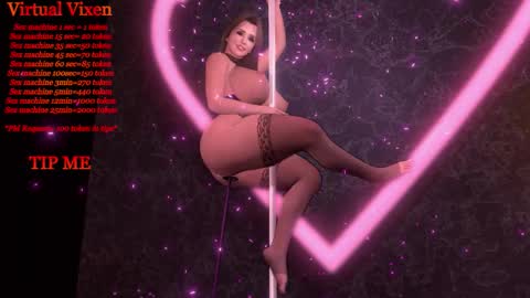 Virtual Vixen Live Show online show from 11.23.25