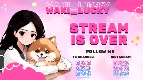 Snapshot of waki_lucky chatting on 10.26.25 Mia online show from 10.26.25