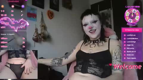 Snapshot of wispytheclown chatting on 11.13.25 Wispy online show from 11.13.25