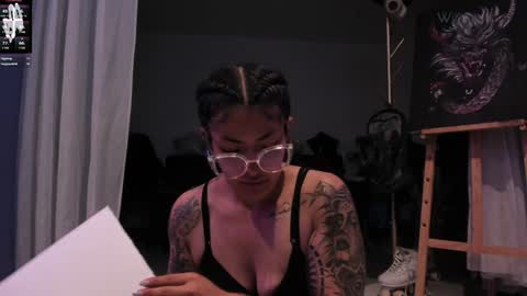 Snapshot of witchofhearts chatting on 12.21.24 Luna Violeta A r t i s t online show from 12.21.24