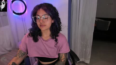 Snapshot of witchofhearts chatting on 01.24.25 Luna Violeta A r t i s t online show from 01.24.25